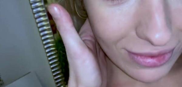 Tall Blond Collage Girlfriend POV Blowjob And CIM In Homemade Video - Angelika Grays - Britain on fanatvideos.com