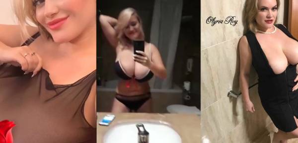 Olyria Roy Showing Huge Tits OnlyFans Insta Leaked Videos on fanatvideos.com